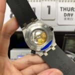 Audemars Piguet Royal Oak Offshore Series 15710ST.OO.A002CA.01, Black Transparent Caseback, 42mm Size. - 图片 16