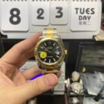 Rolex Datejust series m126333-0013, Two-Tone Gold Case Black Dial with Stick Hour Markers, 41mm size, Oyster stainless steel bracelet. - 图片 2
