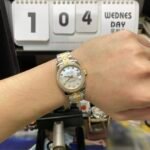 Rolex Datejust Series m278383rbr-0028, Two-Tone Gold Case with Mother-of-Pearl Dial and Diamond Bezel, 31mm size, Jubilee stainless steel bracelet. - 图片 6