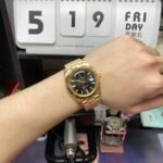 Rolex Day-Date Series m228238-0067, Ice Sugar Diamond Black Dial All-Gold Design, 40mm Size. - 图片 6