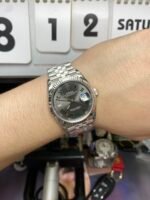 Rolex Datejust series m126234-0045, Green Roman Numerals on a Green Dial, 36mm size. - 图片 5