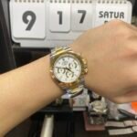 Rolex Cosmograph Daytona Series m116503-0001, two-tone gold case white dial and steel bracelet, 40mm size. - 图片 12