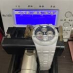 Audemars Piguet Royal Oak Offshore Series 26579CB.OO.1225CB.01, White Ceramic Blue Dial Full Ceramic Case Complete, Date Day Month Moon Phase Functions, 41mm size. - 图片 13