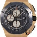 Audemars Piguet Royal Oak Offshore Series 26400RO.OO.A002CA.01, Rose Gold Case Ceramic Bezel, 44mm Size.
