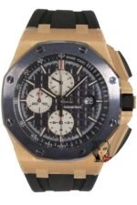 Audemars Piguet Royal Oak Offshore Series 26400RO.OO.A002CA.01, Rose Gold Case Ceramic Bezel, 44mm Size.