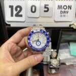 Rolex Yacht-Master series m116680-0002, Blue Ceramic Bezel White Dial Steel Bracelet, Chronograph function, 44mm Size. - 图片 2