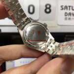 Rolex Datejust Series m279174-0005, White Case White Dial with Baton Hour Markers, 28mm Size, Five-Link Steel Bracelet - 图片 5