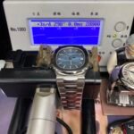 Patek Philippe Nautilus series 57111A 010, Stainless Steel Case Grey-Blue Dial Stainless Steel Bracelet, 40mm Size. - 图片 7