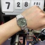 Rolex Datejust series m126234-0047, Palm Leaf Pattern on a Green Dial, 36mm size, Jubilee stainless steel bracelet. - 图片 5