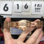 (FULL 18K GOLD HIGH-END) Audemars Piguet Royal Oak series 15500OR.OO.1220OR.01, black dial and rose gold case featuring a pure 18K rose gold watch case, 41mm size. - 图片 5