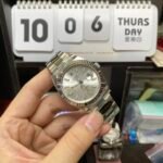 Rolex Datejust Series m126334-0003, White Case Silver Baton Hour Markers Fluted Bezel, 41mm Size. - 图片 3