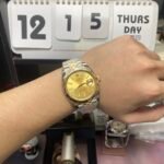 Rolex Datejust Series m126333-0010, Two-Tone Gold Case with Gold Dial, featuring an 18K gold case, 41mm size. - 图片 7