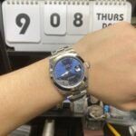 Rolex Datejust series m126300-0017, blue dial featuring Roman numeral markers, 41mm size. - 图片 6