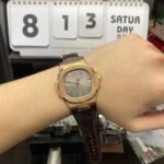 Patek Philippe Nautilus series 5711R, Rose Gold Case Grey Dial, 40mm Size. - 图片 6