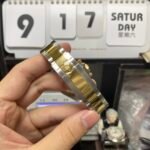 Rolex Cosmograph Daytona Series m116503-0001, two-tone gold case white dial and steel bracelet, 40mm size. - 图片 11