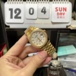 Rolex Datejust Series 116243-63603, Full Gold Diamond Bezel, 36mm Size, Three-Link Steel Bracelet. - 图片 2