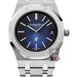 Audemars Piguet Royal Oak Offshore Series15202IP.OO.1240IP.01, Smoked Blue Dial, 39mm Size.