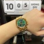 Rolex Cosmograph Daytona series m116508-0013, gold case green dial, 40mm size. - 图片 6