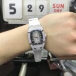 Richard Mille Women's Collection series RM 07-01 LADIES, Red Lips Fully Diamond-Set, 45.66 x 31.40mm size. - 图片 5