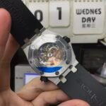 Audemars Piguet Royal Oak Offshore Series 15710ST.OO.A002CA.02, White Dial Rubber Strap, 42mm Size. - 图片 10