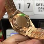 Rolex Day-Date Series m228235-0003, Full Everose Gold Case Gradient Brown Dial, Instantaneous Day and Date Functions, 40mm Size. - 图片 3