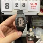 Richard Mille Women's Collection series RM07-01, Red Lips Black Ceramic Case, 45.66 x 31.40mm size. - 图片 2