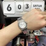 Audemars Piguet Royal Oak Offshore Series 77450ST.OO.1361ST.02, White Dial Steel Bracelet, 34mm size.WOMEN - 图片 12