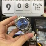 Rolex Datejust series m126300-0017, blue dial featuring Roman numeral markers, 41mm size. - 图片 3