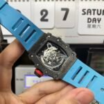 Richard Mille Men's Collection series RM35-02, Carbon Fiber Case, Malaysian Rubber Strap. - 图片 4