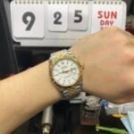 Rolex Datejust series m126333-0016, Two-Tone Gold Case White Dial with Stick Hour Markers, 41mm size. - 图片 6