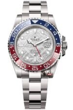 Rolex GMT-Master series m126719blro-0002, Meteorite Dial "Coke" Bezel, 40mm Size.