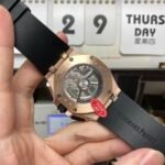 Audemars Piguet Royal Oak Offshore Series 26420RO.OO.A002CA.01, Rose Gold Case Ceramic Bezel, 43mm size. - 图片 4