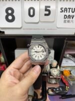 Audemars Piguet Royal Oak Offshore Series 15710ST.OO.A002CA.02, White Dial Rubber Strap, 42mm Size. - 图片 3