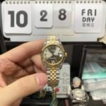 Rolex Datejust Series m278273-0018, Two-Tone Gold Case Grey Dial with Roman Numerals, 31mm size, Jubilee stainless steel bracelet. - 图片 2