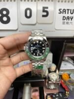 Rolex GMT-Master II series m126720vtnr-0002, Black-Green Bezel "Sprite" Left-Handed, 40mm Size. - 图片 3
