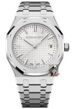 Audemars Piguet Royal Oak Offshore Series 77450ST.OO.1361ST.02, White Dial Steel Bracelet, 34mm size.WOMEN