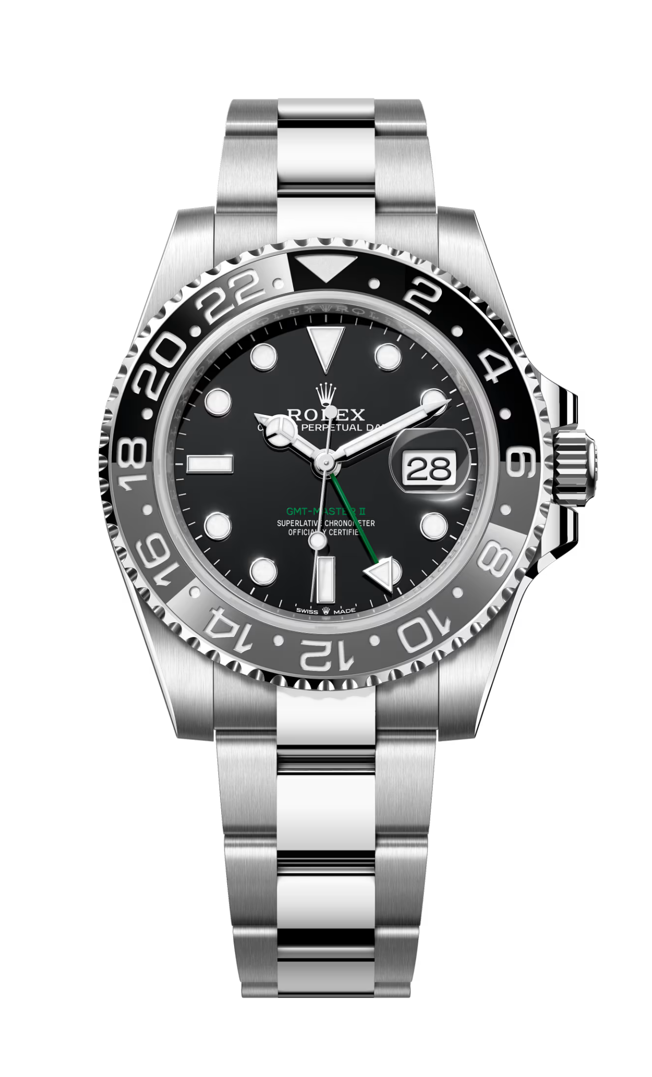 2a64c004d5c3d06eef1ebe8ff2356182.png Rolex GMT-Master II Series Watch Model 2024 NEW M126710GRNR-0004 40mm - 图片 1