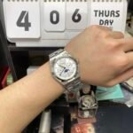 Vacheron Constantin Overseas series Multi-functional perpetual calendar, WHITE Dial with Steel Bracelet, 41.5mm Size. - 图片 4