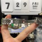 Rolex Datejust Series m126334-0022, Grey Dial with Green Roman Numerals Five-Link Stainless Steel Bracele, 41mm Size. - 图片 6