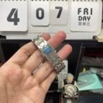 Audemars Piguet Royal Oak Offshore Series 67651SR.ZZ.1261SR.01, Rose Gold White Dial Steel Bracelet, 33mm size. - 图片 6