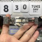 Vacheron Constantin Overseas Collections series 4500V110A-B126, White Dial Steel Bracelet Sunburst Patterned Brushed Dial, 41mm Size. - 图片 4