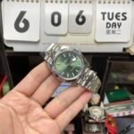 Rolex Datejust Series m126334-0028, Latest Mint Green Dial Fluted Bezel, 41mm Size. - 图片 3