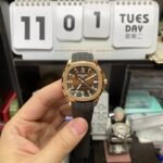 Patek Philippe Aquanaut Series 5167R-001, Rose Gold Case Coffee Dial Brown Strap, 40mm Size. - 图片 2