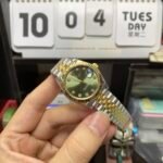 Rolex Datejust Series m278273-0030, Mint Green Dial Two-Tone Gold Case, 31mm size, Jubilee stainless steel bracelet. - 图片 9
