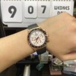 Rolex Cosmograph Daytona Series M116515ln-0019, White Dial Ceramic Bezel Rubber Strap Rose Gold Markers Three Sub-dials, 40mm size. - 图片 6