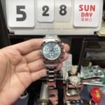 Rolex Cosmograph Daytona Series m116506-0002, Ice Blue Dial Square Diamond Hour Markers, 40mm size. - 图片 2