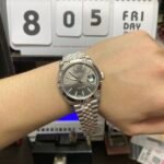 Rolex Datejust Series m126334-0014, Grey Dial, 41mm size, Jubilee stainless steel bracelet. - 图片 6