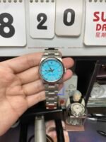 Rolex Oyster Perpetual Series m126000-0006, Tiffany Blue Dial, 36mm size. - 图片 3