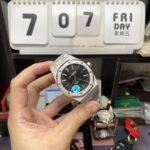 Audemars Piguet Royal Oak Offshore Series 15454BC.GG.1259BC.03, Frosted Gold Case Black Dial, 37mm size. - 图片 3