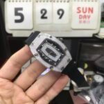 Richard Mille Women's Collection series RM07-01, Red Lips Silver Diamonds, 45.66 x 31.40mm size. - 图片 2